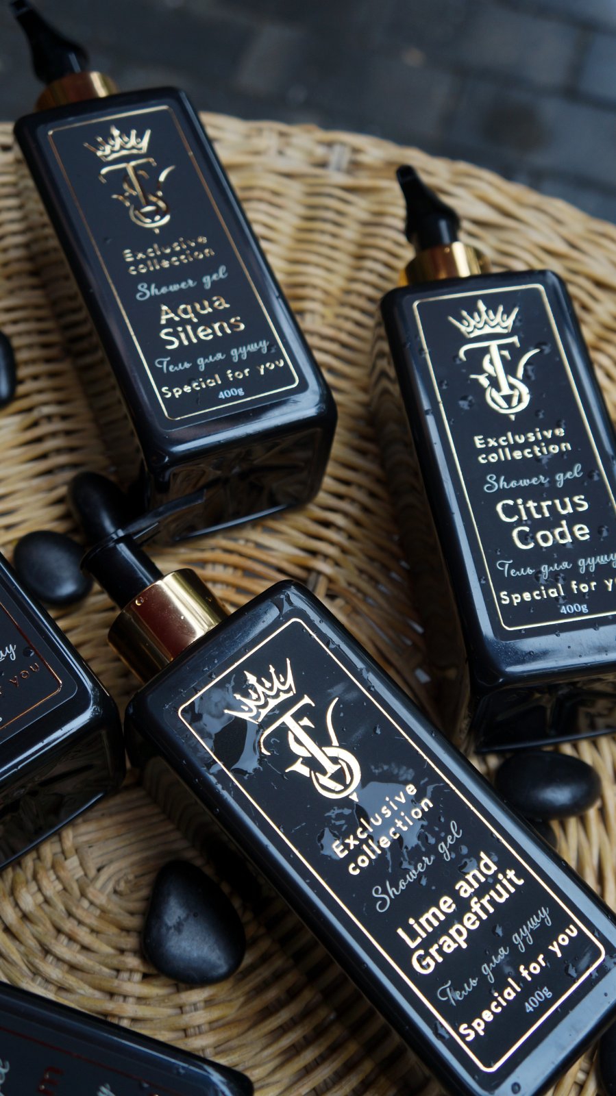 Гель для душу ``Aqua Silens`` ТМ TSV Craft Cosmetology