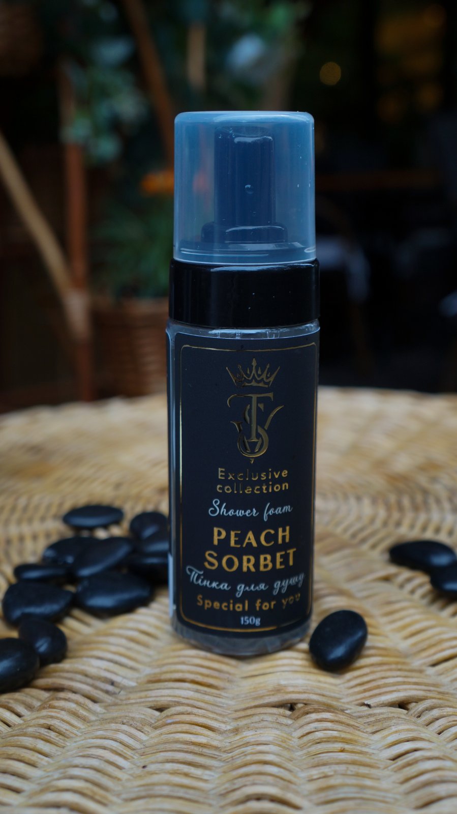 Пінка для душу ``Персиковий сорбет`` ТМ TSV Craft Cosmetology